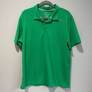 Men’s Nike Green Dri-Fit Polo